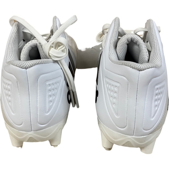 Mens Adidas Freak Mid Football Cleats White Black FX2124 Size 9.5 - Picture 4 of 10